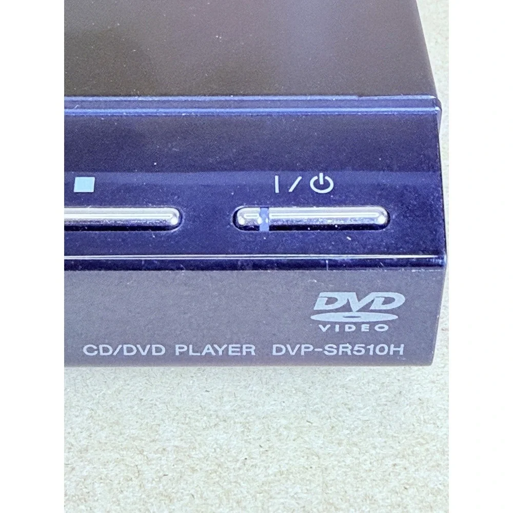 Sony DVP-SR510H 1080p Upscaling DVD CD Player HDMI w/ OEM RMT-D197A Remote Works
